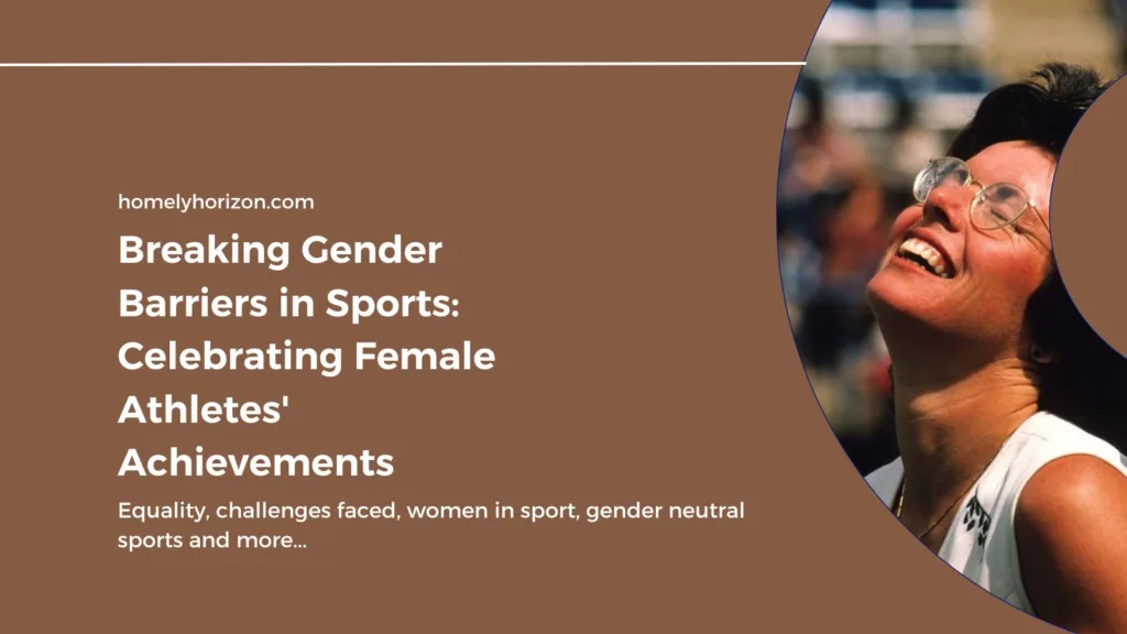 Celebrating female athletes